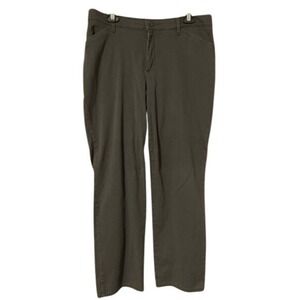 Lee All Day Pant Straight Leg Medium Wash Gray Womens Size 12‎